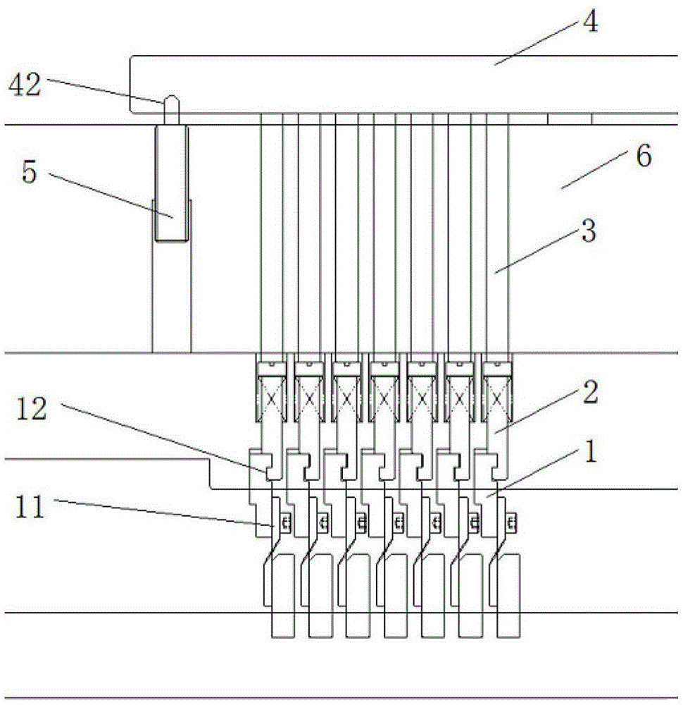 翅片模具纵切刀快速切换结构的制作方法