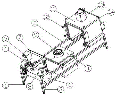 汽车轮毂旋压机专用模具预热机构的制作方法