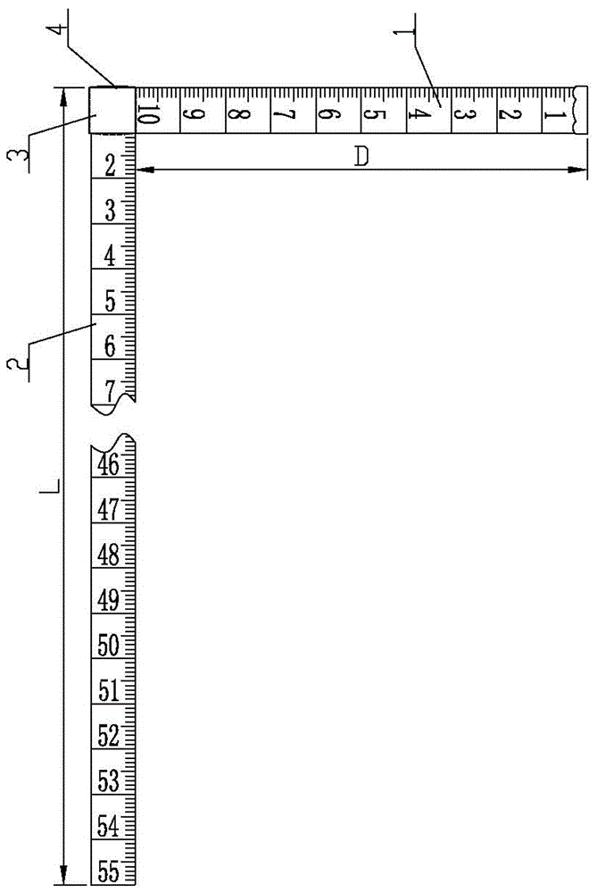 PICC专用臂围测量尺的制作方法