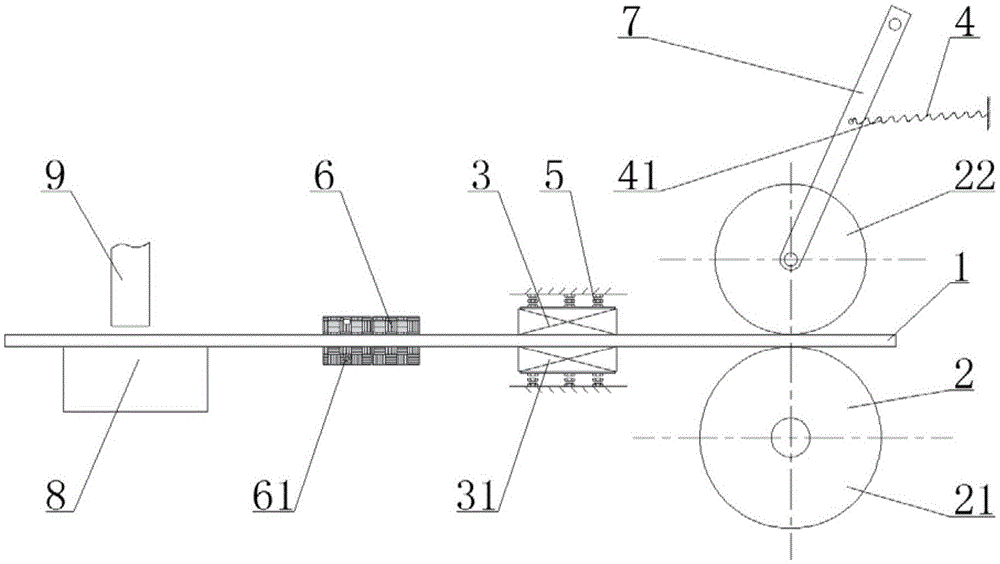 一种冲压模具送料系统的制作方法