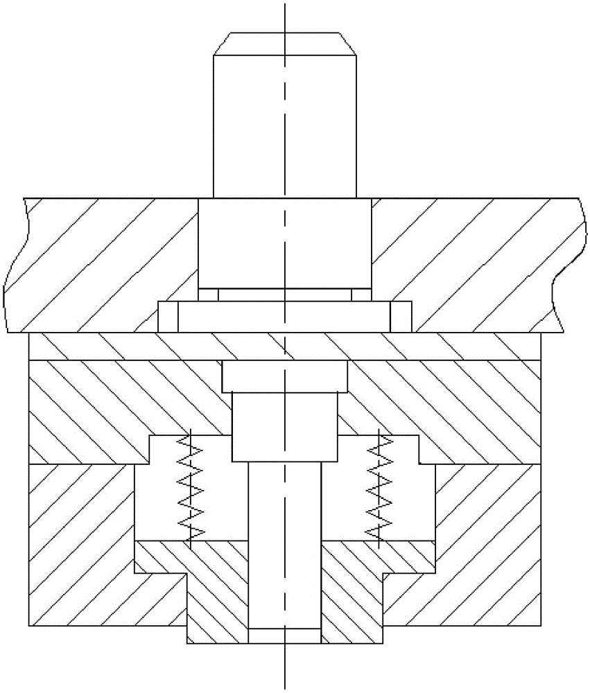 一种冲压模具弹性推件装置的制作方法