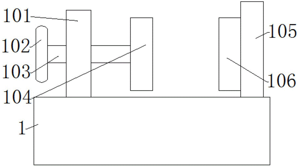 一种后门锁加强件用折弯夹具的制作方法