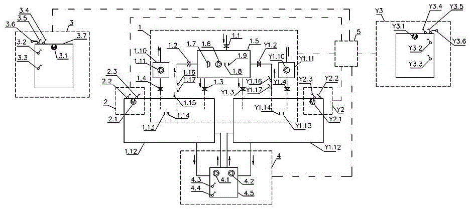 组合型整体移动水旋喷漆室电控系统的制作方法