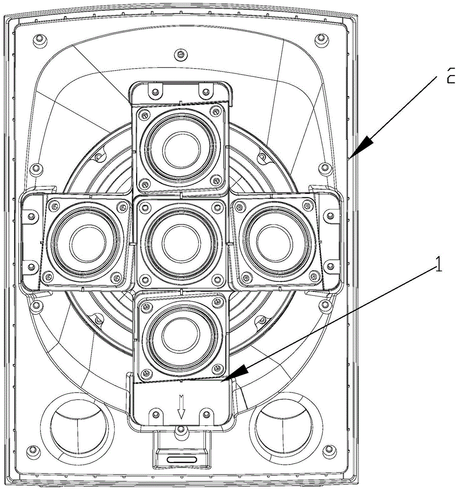 一种多角度覆盖的双向阵列音箱的制作方法