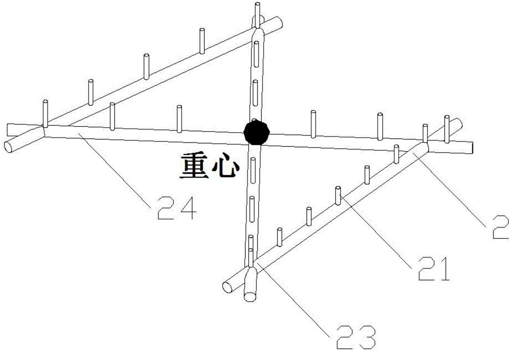 用于双曲网架结构吊装的反变形结构及其吊装方法与流程