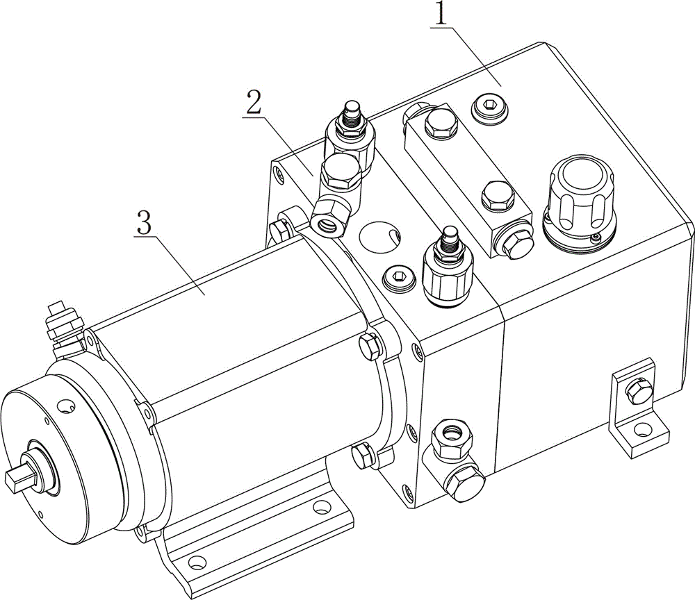 一种电液转辙机液压站组件的制作方法