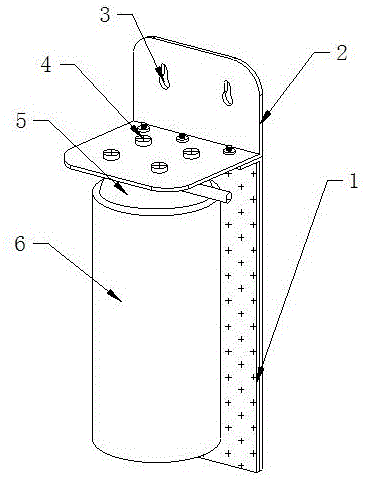 一种制水机滤瓶支架的制作方法