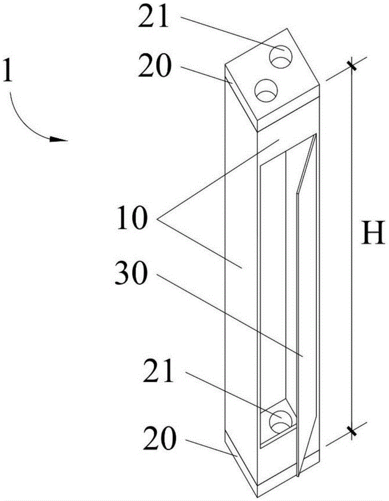 管道井及建筑结构的制作方法