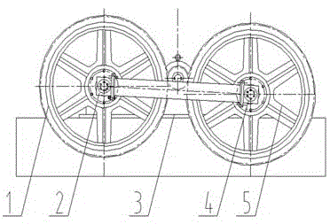一种耐磨损的股绳机牵引轮轮槽装置的制作方法