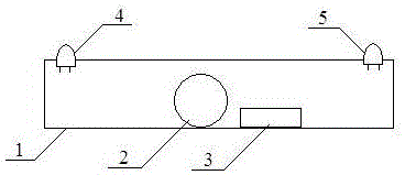 一种固体摆发光指示电子水平检测尺的制作方法