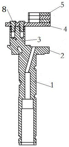 一种变频压缩机配重连接结构的制作方法