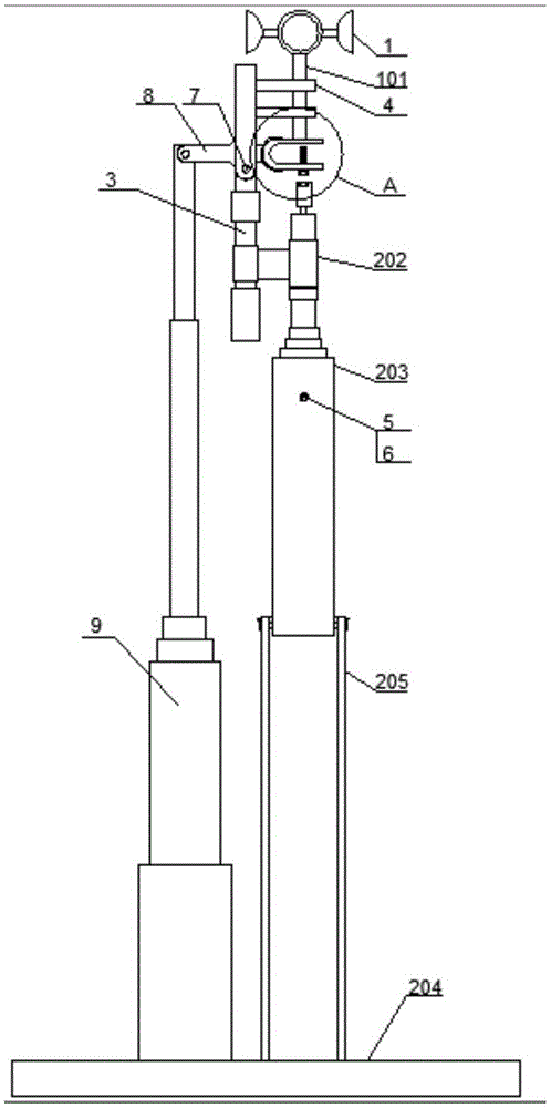 一种便于带电安装操作的驱鸟器安装装置的制作方法