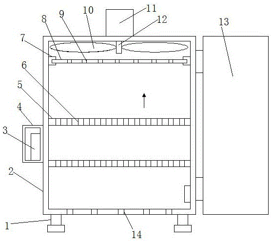 利于散热的电力调度自动化机柜的制作方法