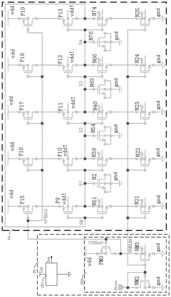 一种输出频率随电源电压成线性变化的频率振荡器的制作方法