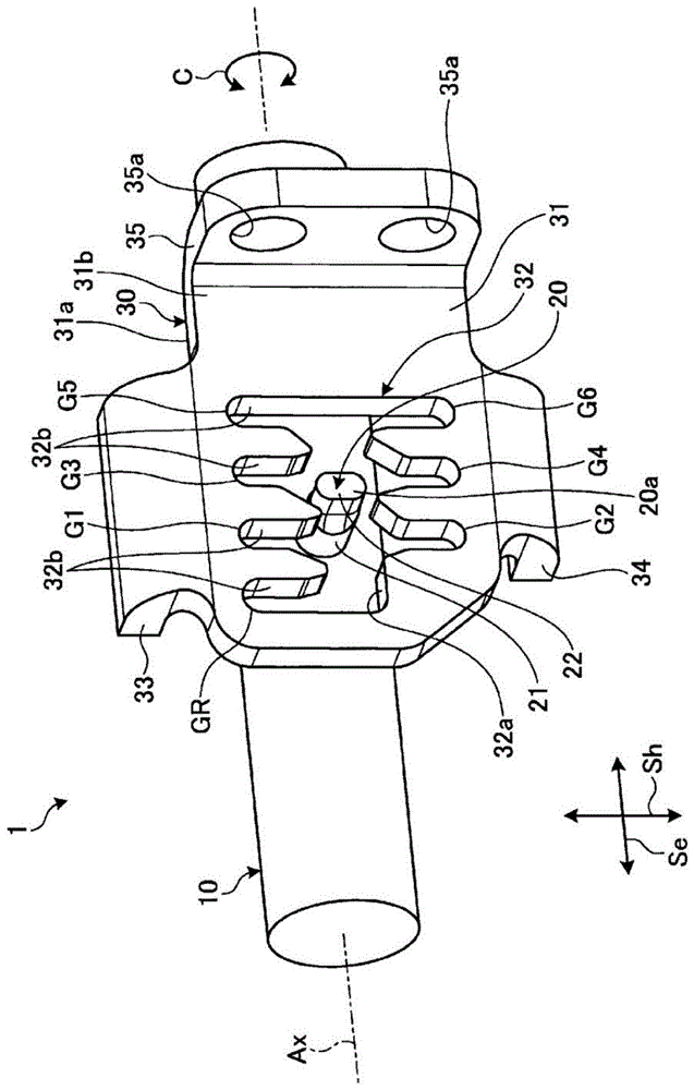 换档导引结构的制作方法