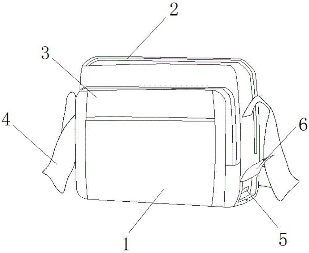 一种电子科技产品配件携带包的制作方法
