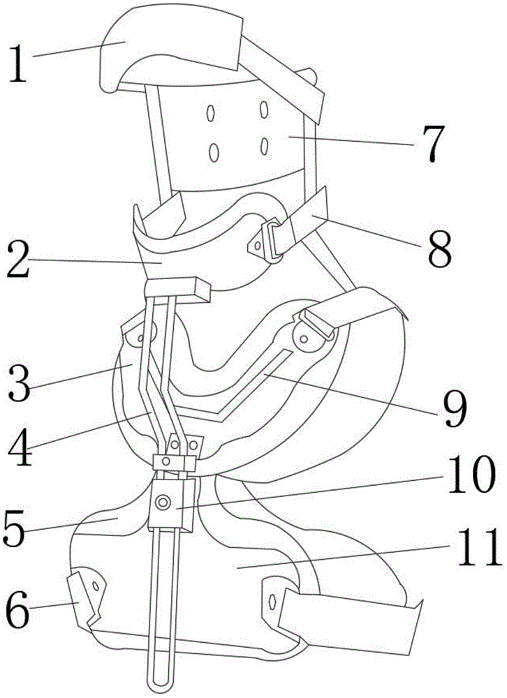 一种骨科稳固架的制作方法