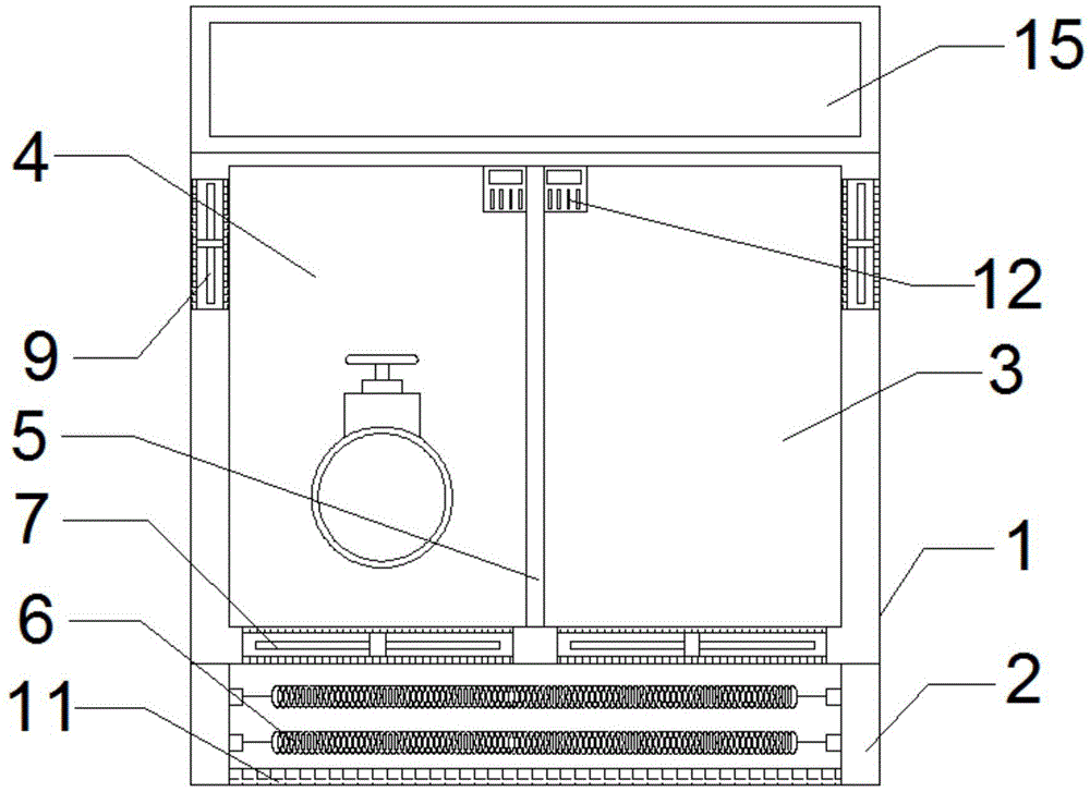 一种具有除湿功能的消火栓箱的制作方法