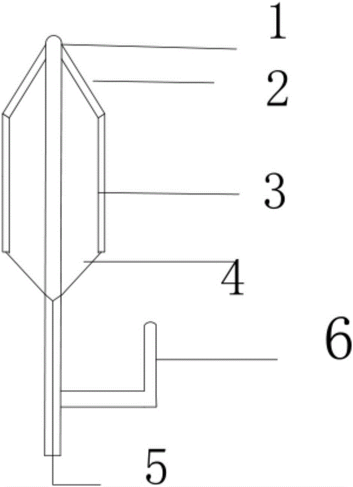 一种实验室用的窄口瓶刷的制作方法