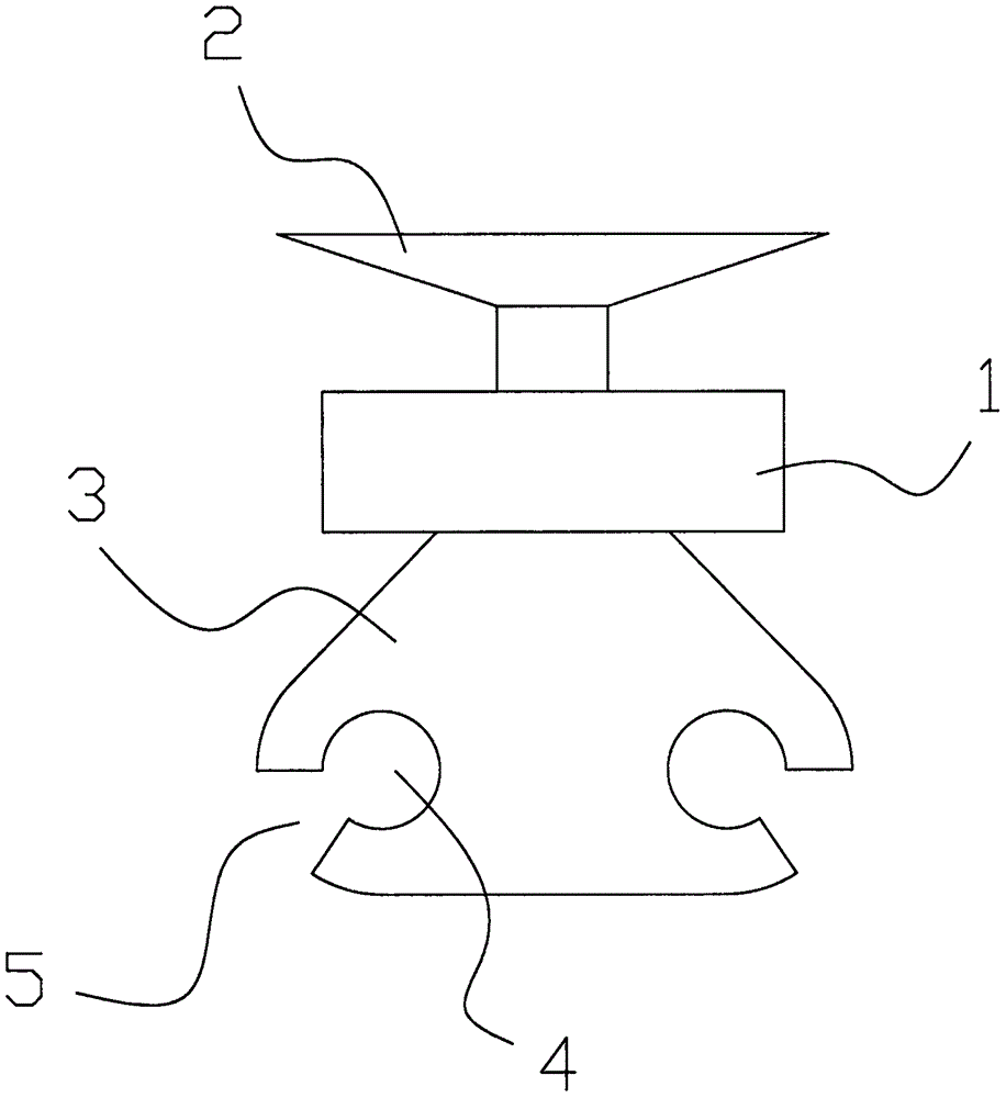 一种简易牙刷架的制作方法