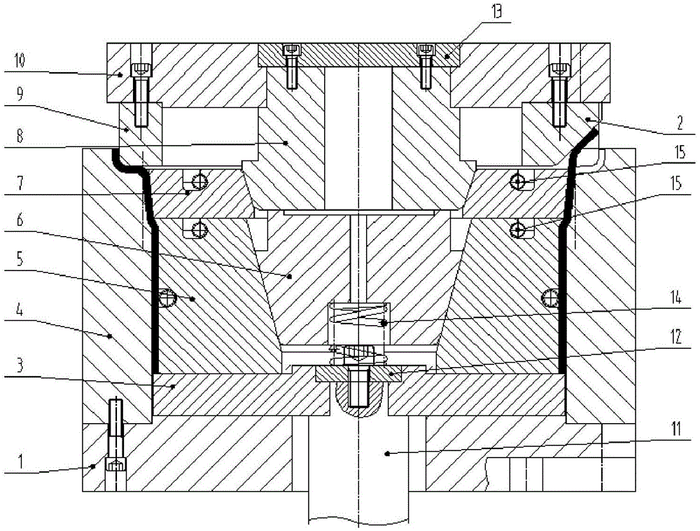 一种复合模具结构的制作方法