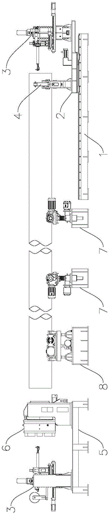 一种双头复合管管端堆焊机的制作方法