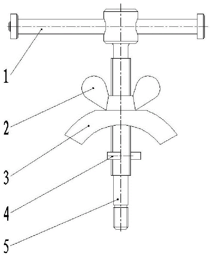 一种螺旋桨用卸桨根销子的工具的制作方法