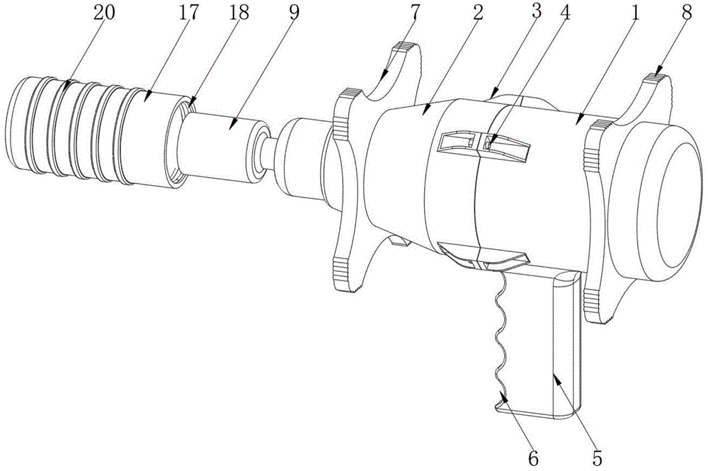 一种大面积填充式穿梁套管施工用螺栓紧固装置的制作方法