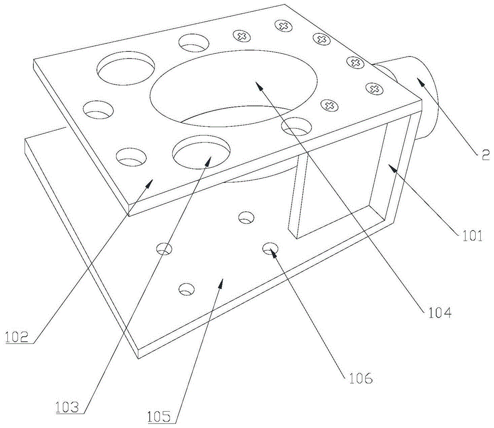 二次检修作业便携架的制作方法