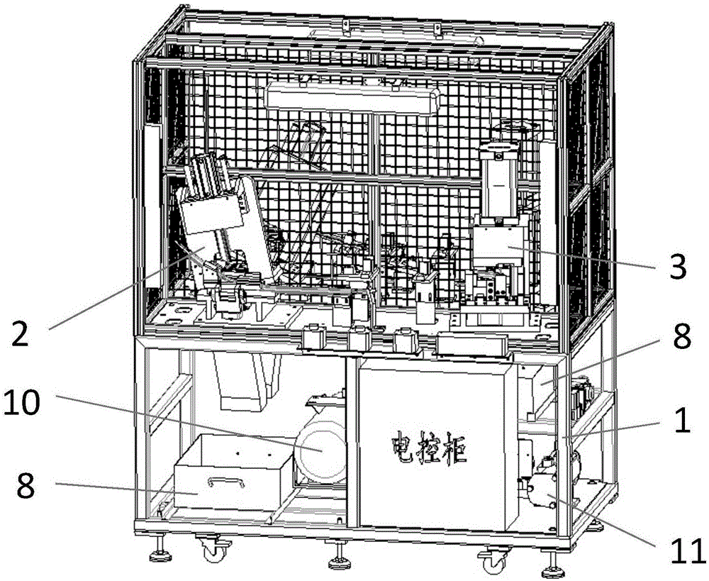 外水切中部冲切专机的制作方法