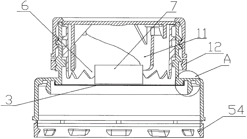 一种自封式双层瓶盖的制作方法