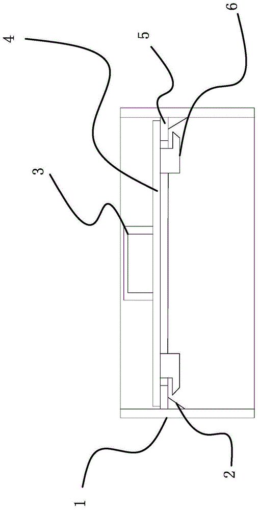 一种防跌落井盖结构的制作方法