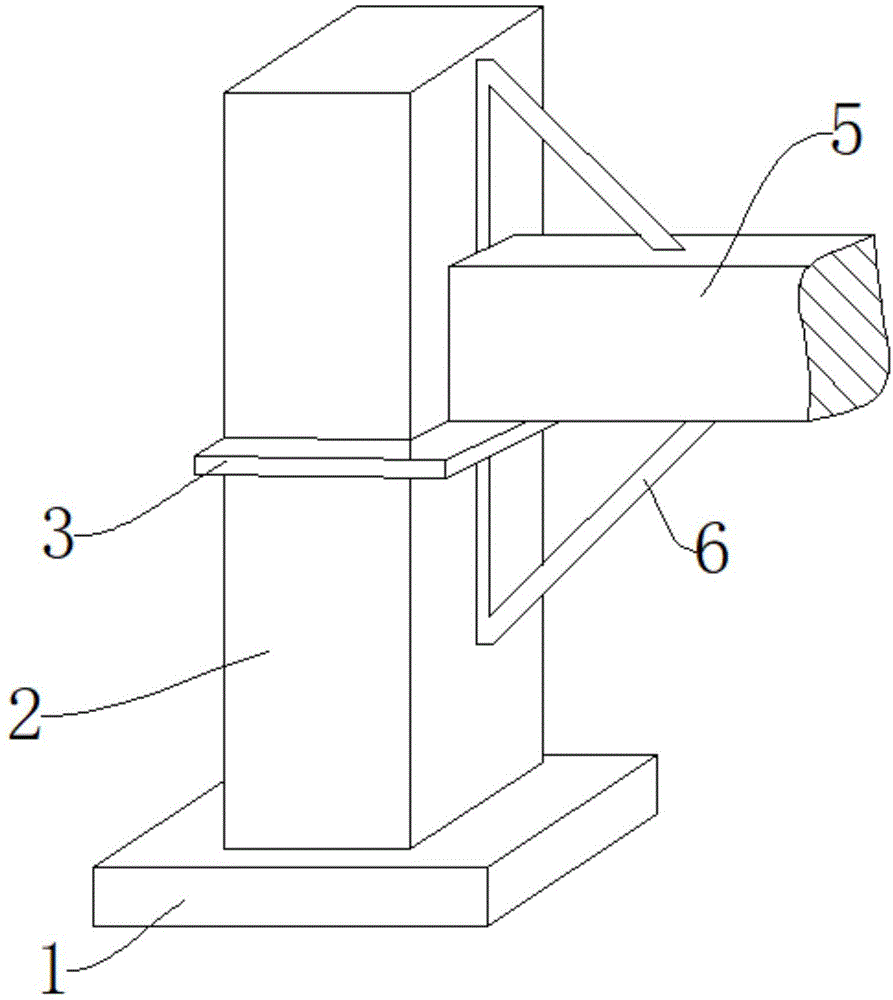 一种装配式柱子横梁连接节点的制作方法