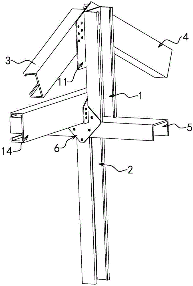一种屋架连接结构的制作方法