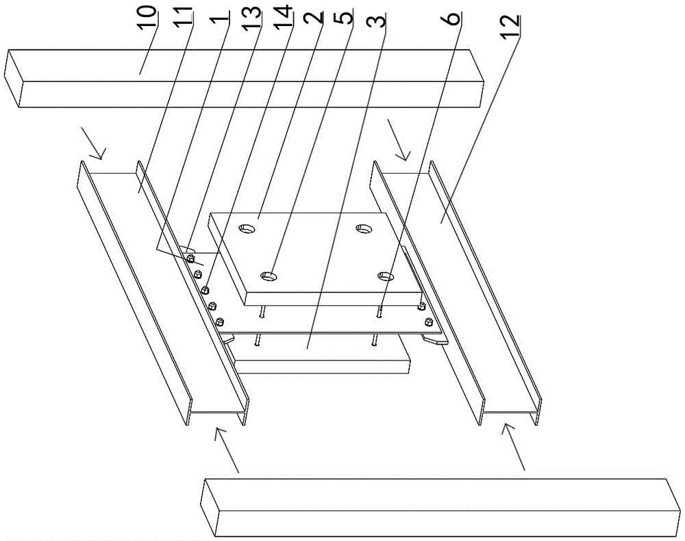 一种装配式建筑的干式延性墙板及其连接结构的制作方法