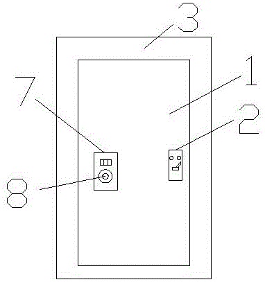 一种钢制防盗门的制作方法