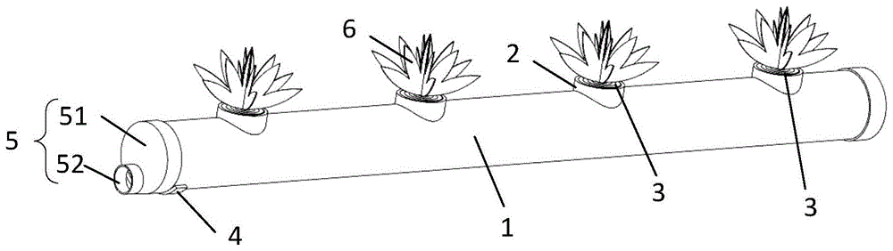 无土栽培种植管的制作方法