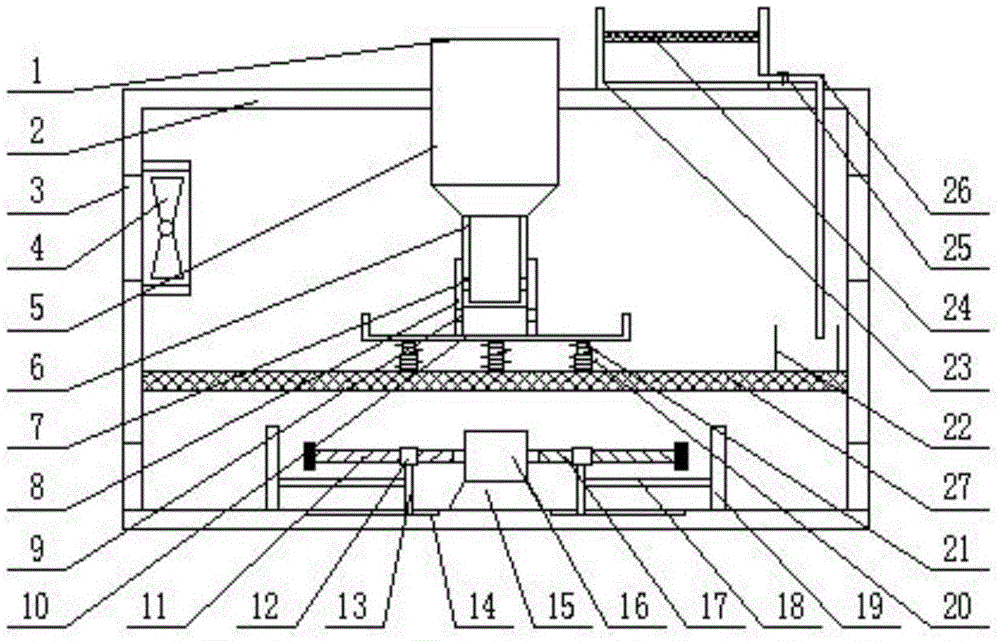 一种家禽养殖用一体化建筑结构的制作方法