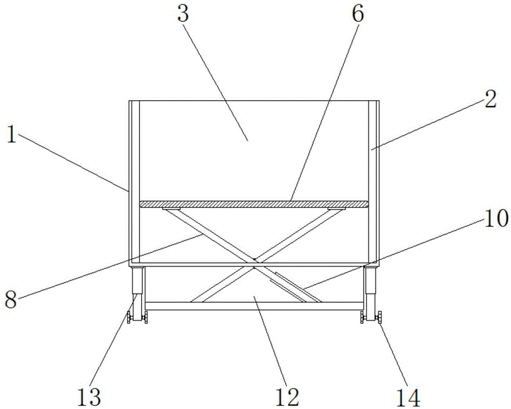 一种便捷型建筑施工卸料平台的制作方法