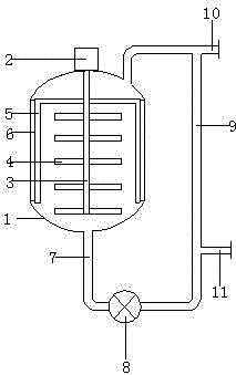 一种超高分子量聚乙烯纤维混料装置的制作方法