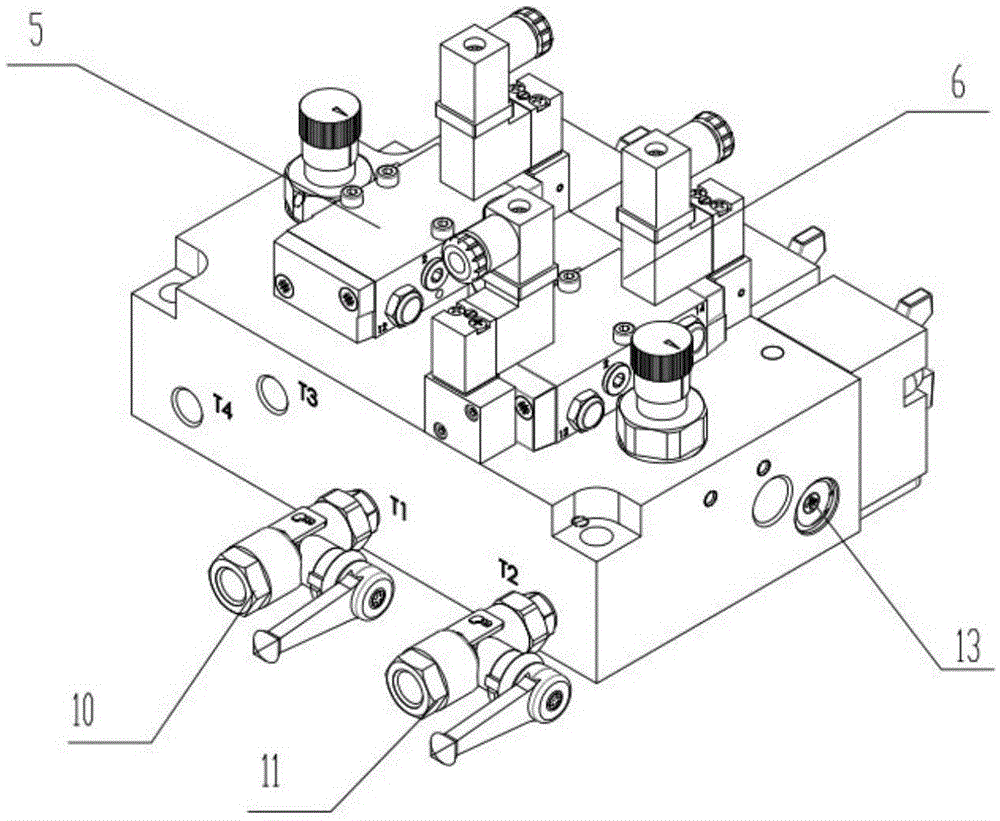 一种配管单元箱集成控制模块的制作方法