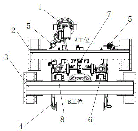 一种光纤激光二十七轴复合工作站的制作方法