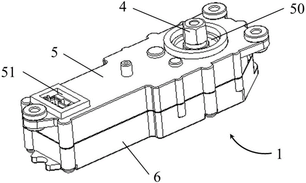 开合式油烟机执行器和具有其的开合式油烟机的制作方法