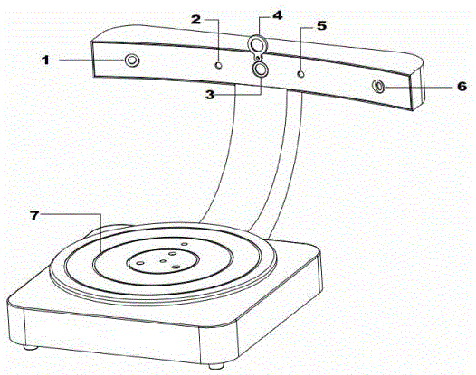 一种桌面激光3D扫描仪的制作方法