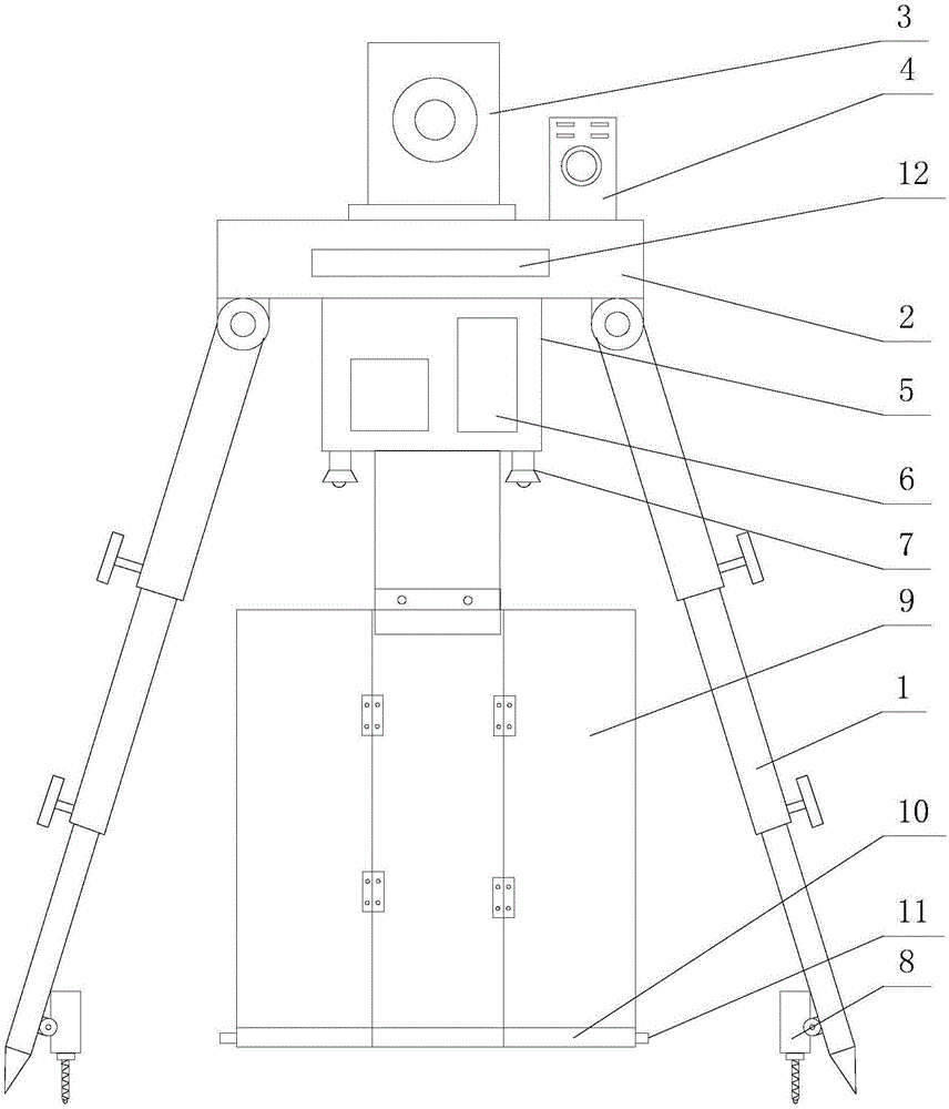 基于信息化的便携式测绘装置的制作方法