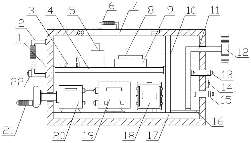 一种多功能野外探险检测仪的制作方法