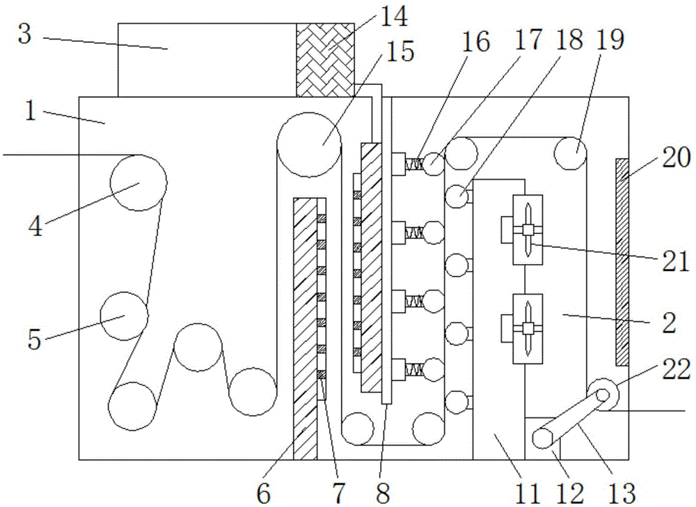 一种纺织材料的清洗装置的制作方法