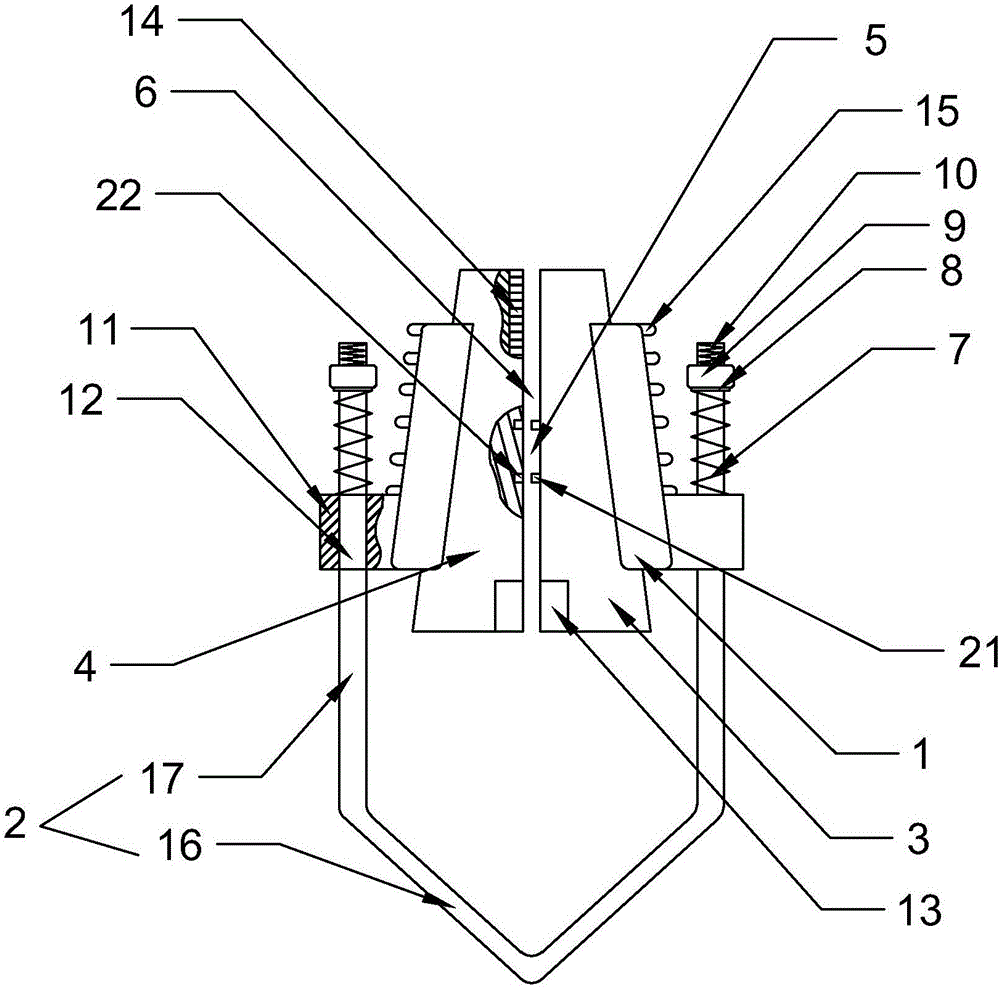 可调节弧垂的户联线线夹的制作方法