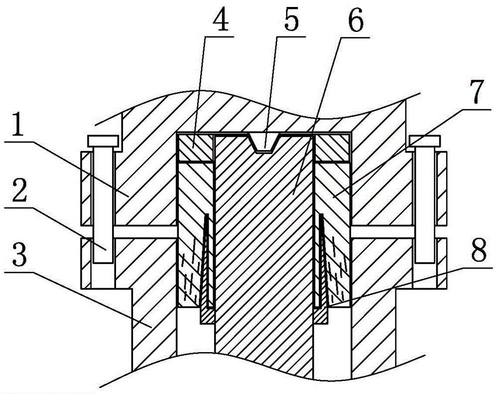一种带有端盖与法兰同轴协调装置的大型电机的制作方法