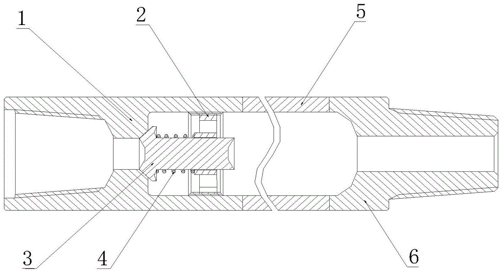 一种煤炭勘探用止逆钻杆的制作方法